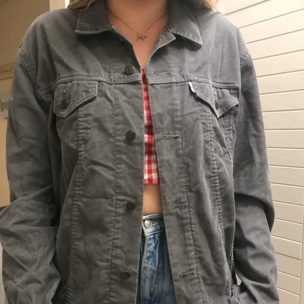 Vintage Levi Strauss Grey Denim Jacket